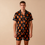 Best-Selling Men Classic Satin Pajamas