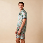 Elegance and Comfort: Satin Pajamas Set for Men