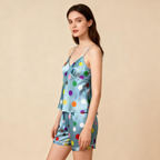 Share the Comfort: Women Satin Pajamas Set