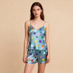 Share the Comfort: Women Satin Pajamas Set