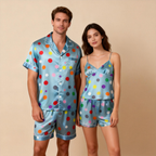 Share the Comfort: Women Satin Pajamas Set