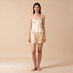 Relaxing Sleepwear: Satin Short Pajamas for Women