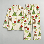 Classic Button-Down Cotton Matching Family Pajamas