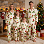 Classic Button-Down Cotton Matching Family Pajamas