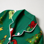 Resort-Style Button-Down Cotton Family Loungewear