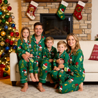Resort-Style Button-Down Cotton Family Loungewear