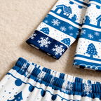 Picture-Perfect Button-Front Cotton Family Pajama Set