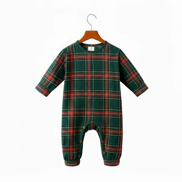 Holiday Family Plaid Matching Pajamas Set