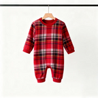 Best Christmas Gift for Families – Matching Family Button-Neck PJS