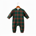 Family Plaid Button-Front Pajamas Sets
