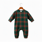 Family Plaid Button-Front Pajamas Sets